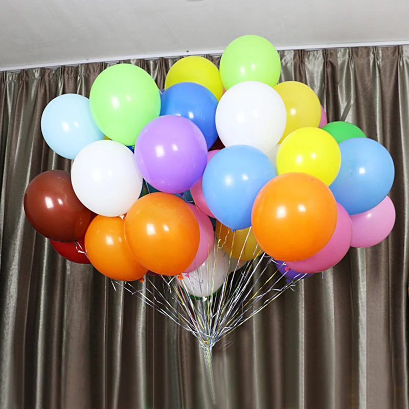 X inch matte laterex balloons