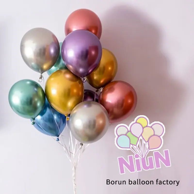 XII inch Chrome Balloon