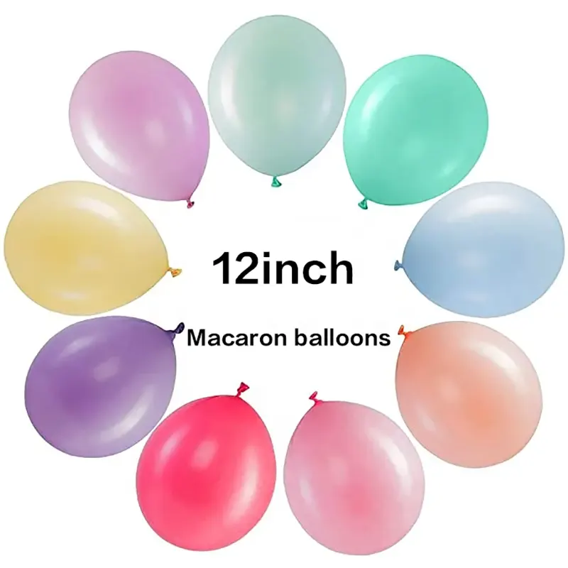 XII inch Macaroon laterex balloons