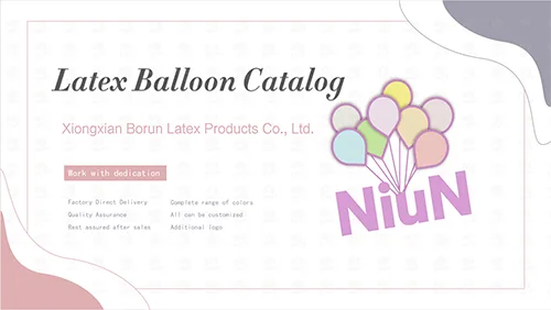 Cras Latex Baaloon Catalog