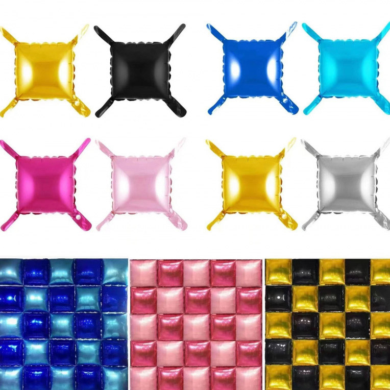 Quam ut ad quadratum ffoyle balloons ad background murum?