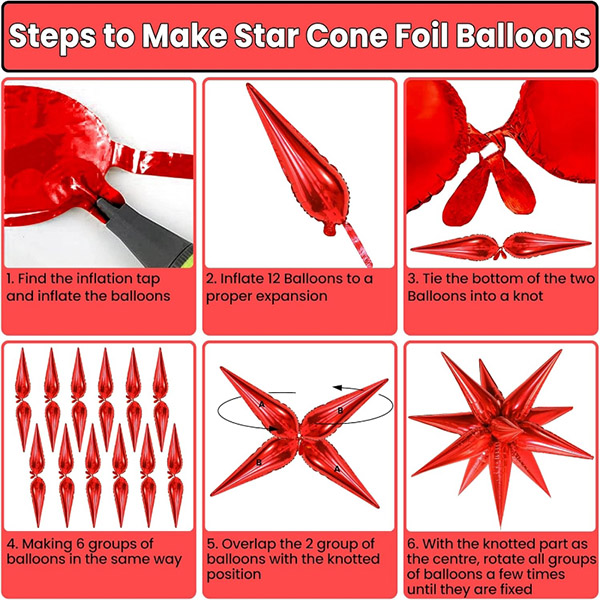 Quam ut faceret exploding stella ffoyle Balloon?