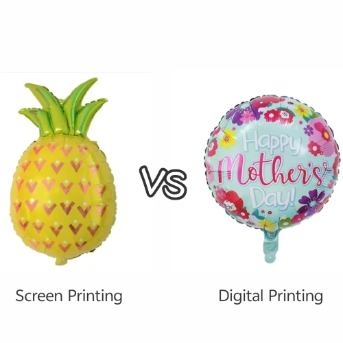 Screen Printing nos Digital Edition: Quod est melius pro ffoyle Balloons