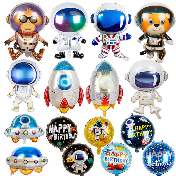 Vivamus Space Astronaut Foil Balloon
