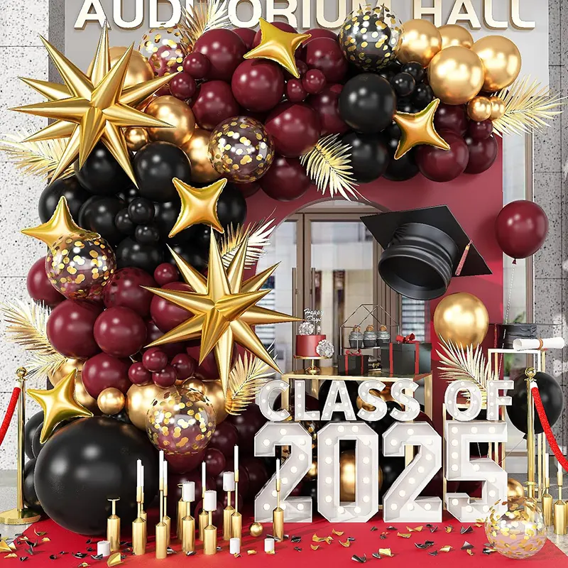 Custom Graduation Balloon Garland Arch