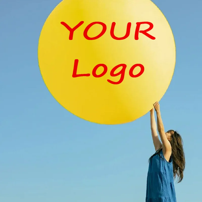 Custom typis XXXVI inch LATEX balloons