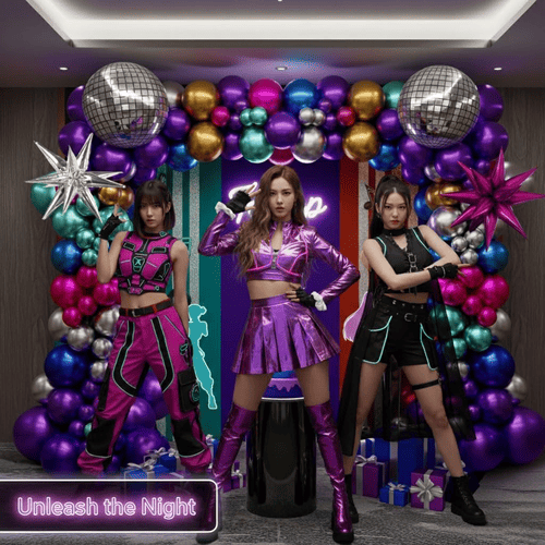 Disco Balloon arcus ornamentum