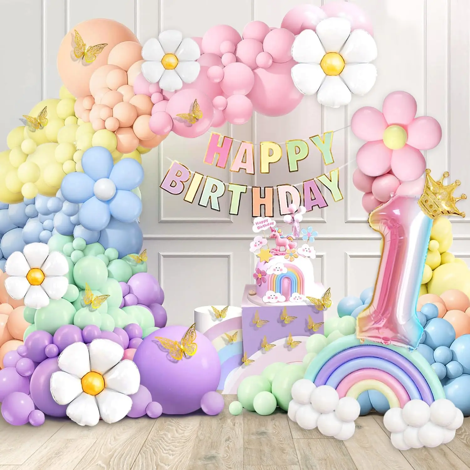 primus natalis Balloon decoratus