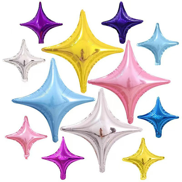 Quattuor angulus stellam ffoyle balloons