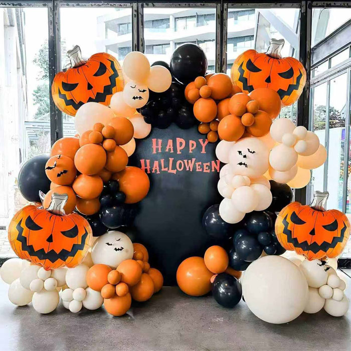 Halloween Balloon Garland Arch ornamentum