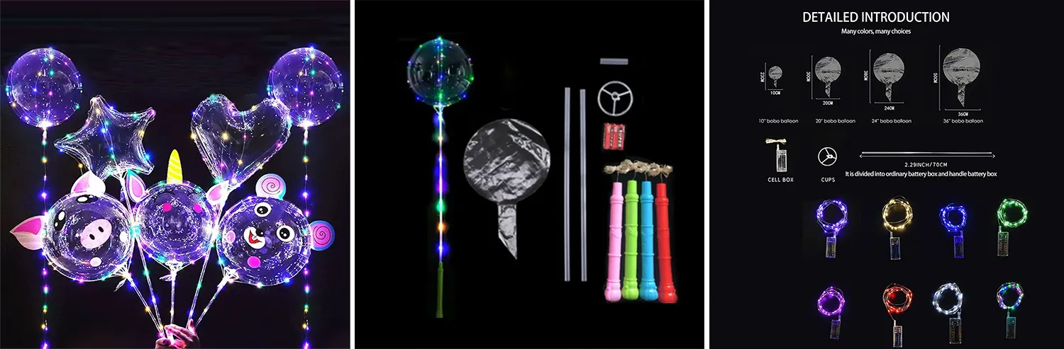 Balloon with lights