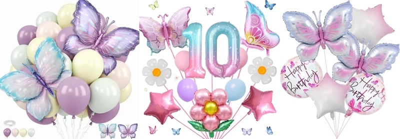Butterly balloon small set