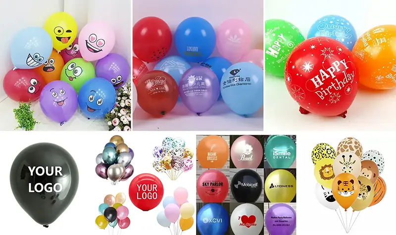Custom Logo Printed Balloons