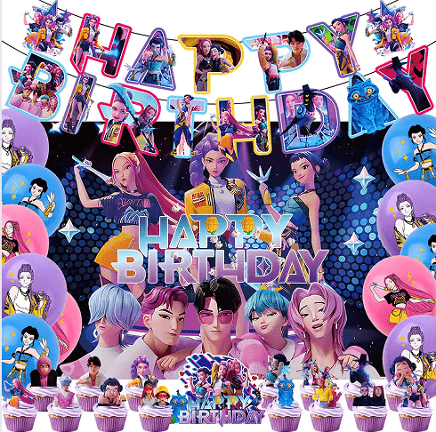 K-POP Demon Venatores Party ornament set