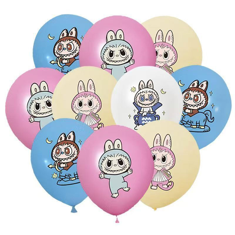 Labubu typis balloons