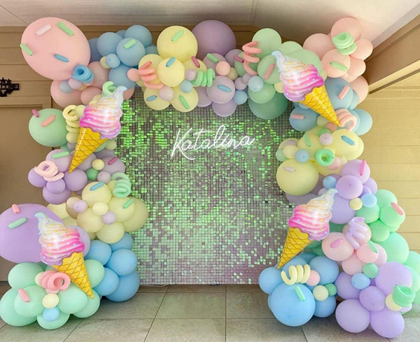 Macaron glacies crepito Balloon Arrum