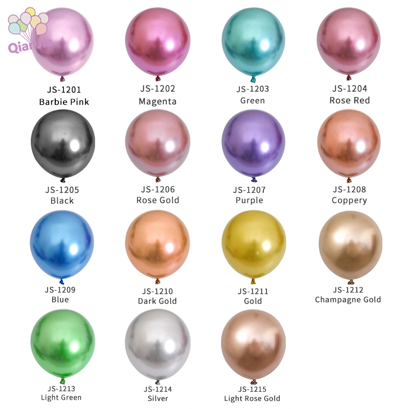 Metallic Latex Balloons