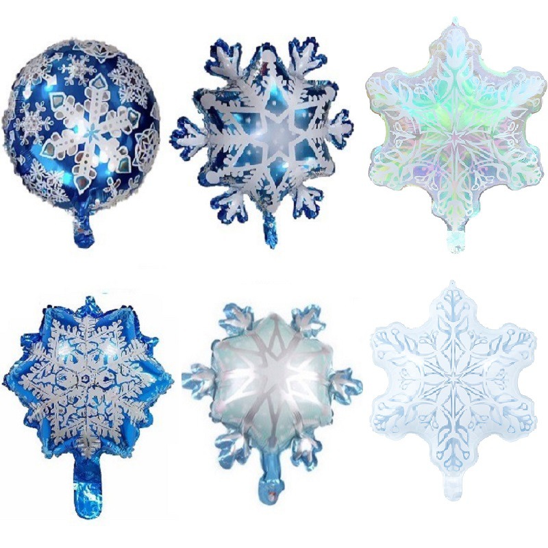 Snowflake ffoyle Balloon